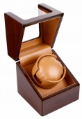 Скринька для підзаведення годинників Rothenschild дерево brown leather RS-1041-OAB
