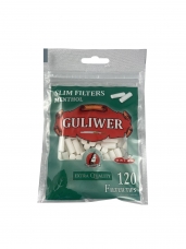 Ментолові фільтри GULIWER SLIM 6X15 мм (120 шт)