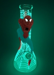 Стеклянный Бонг Hand-Drawn Spider-Man