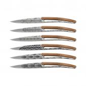 Набір ножів DEEJO STEAK KNIVES ART DECO, MIRROR FINISH 2AB012