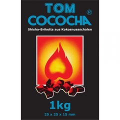 Уголь кокосовый Tom Cococha Blue, 1 кг (120 куб)