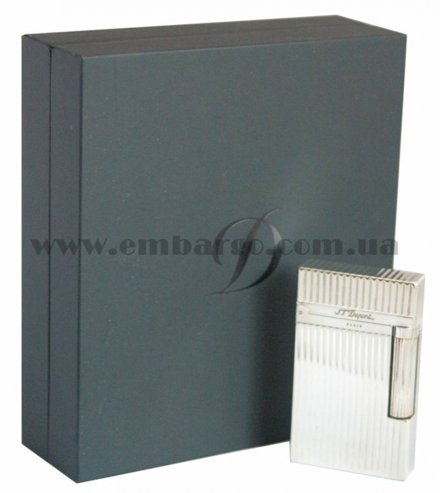 Зажигалка S.T. Dupont L2 серебро 500-00024 — купить в интернет