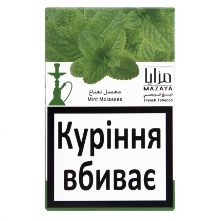 Кальянний тютюн Mazaya Mint 50 г 1307-015