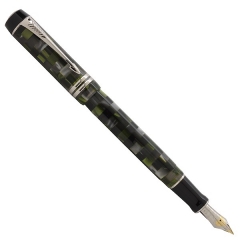 Ручка Parker Duofold Check Green PT FP F