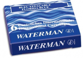 Картридж Waterman Lady синій 6 шт 52 012