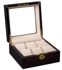 Скринька для зберігання шести годинників Rothenschild Beige velour