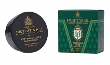 Крем для гоління Truefitt & Hill West Indian Limes, 190 г KTG106
