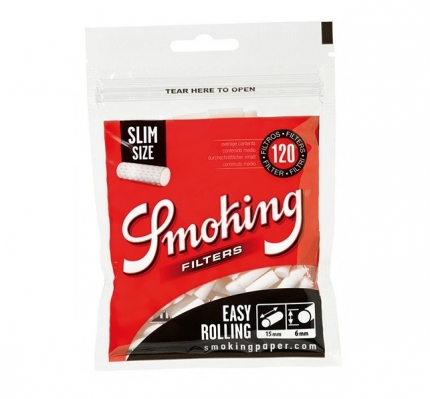 Фільтри для самокруток Smoking Slim Easy Rolling"120 43406                 