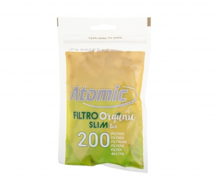 Фільтри для самокруток Atomic Slim bio 163002