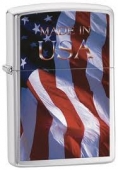 Запальничка  Zippo Made in USA Flag i024797