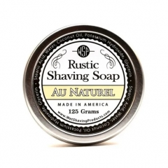 Мыло для бритья Wsp Rustic Shaving Soap Au Naturel 125 г