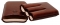 Футляр JEMAR для 3 сигар, коричневий, шкіра 746430