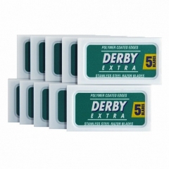 Леза для безпечної бритви Derby Extra (50 лез)