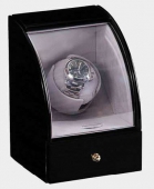 Скринька для підзаведення годинників Rothenschild black shammy RS-321-1-B