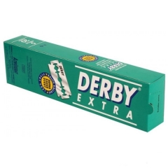 Лезвия для безопасной бритвы Derby Extra (100 лезвий)
