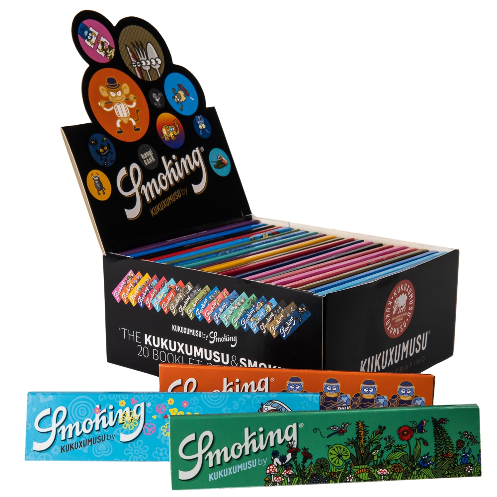 Бумага для самокруток Smoking Kukuxumusu King Size