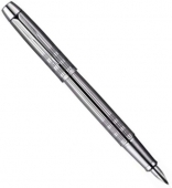 Ручка Parker IM Premium Shiny Chrome Chiselled FP F 20 412C