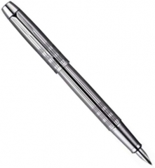 Ручка Parker IM Premium Shiny Chrome Chiselled FP F