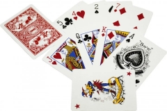 Карты для покера "Duke", ламинированный картон 54шт
