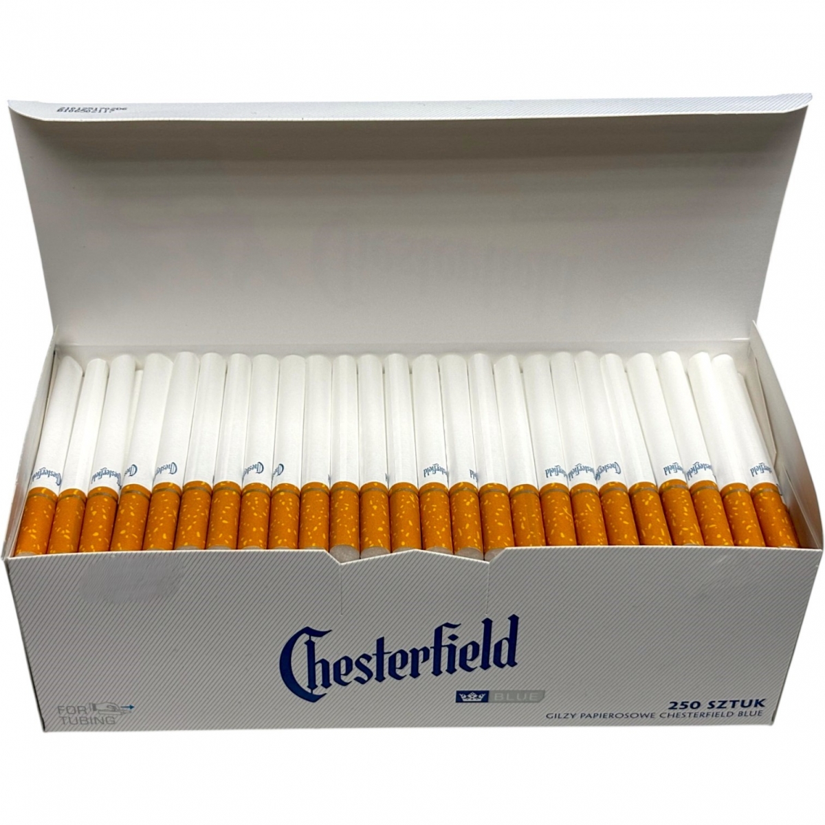 Гільзи для цигарок Chesterfield Blu 250 шт LV-052 — купити в