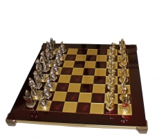 Шахматы Мушкетеры "Manopoulos" 44х44см красный